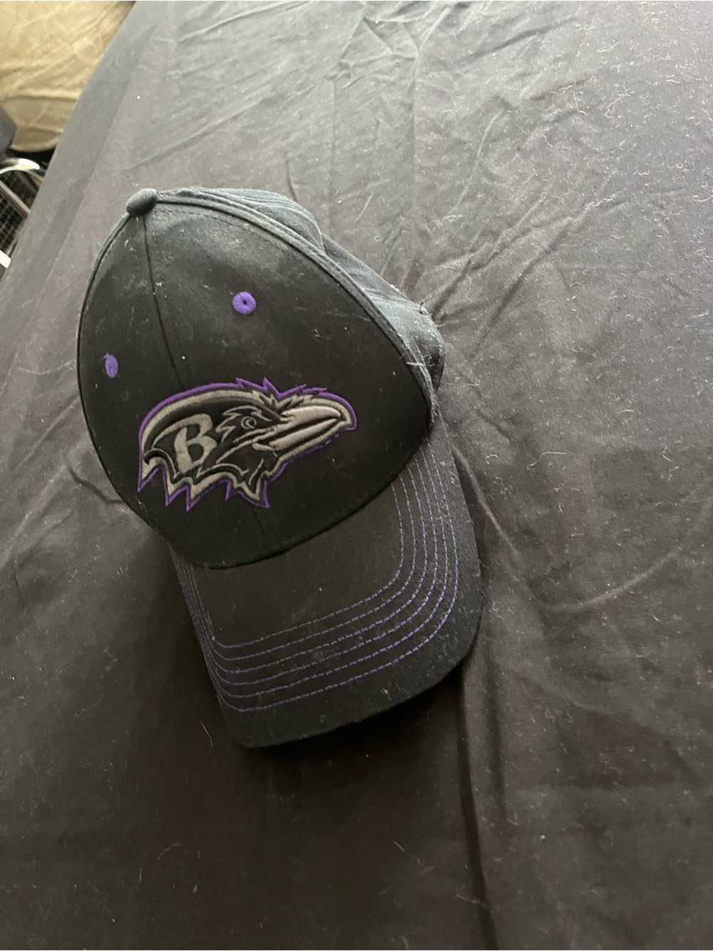 NFL Baltimore Ravens Hat one size stretch - Picture 9 of 9